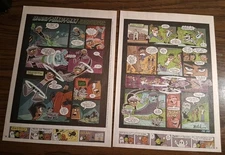 Danny Phantom Nickelodeon Comic Print Ad 16x11 Vintage Promo 