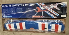 Pitts Monster EP ARF Electric Power Remote Control Biplane Kit NEW Carl Goldberg