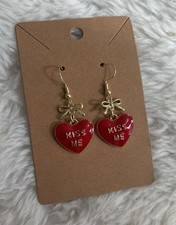 Valentine  s Day Heart Earrings