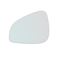 Spiegelglas RüCkspiegel Links SX Chrom FüR Peugeot 407 II Ab 2010