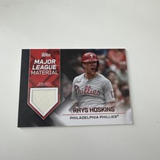 2022 Topps Series 1 - Major League Material Rhys Hoskins #MLM-RH Black /199 (MEM