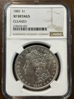 1885 Philadelphia Morgan Silver Dollar XF Details Cleaned