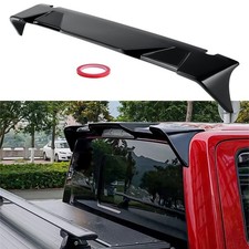 Glossy Black Rear Roof Trunk Spoiler Lip Wing For 2015-2020 Ford F-150 All Cabs