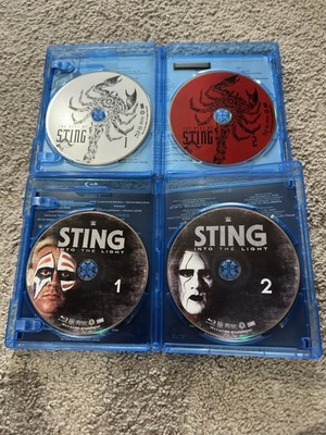 WWE Sting The Best of Sting & Into The Light Blu-ray Disc Set