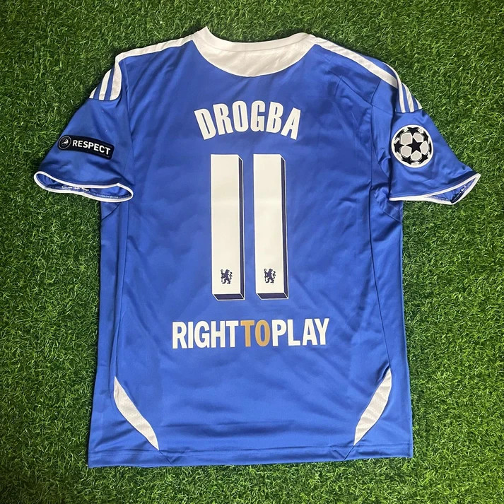 Didier Drogba Chelsea Champions League 2012 Munich Final Retro
