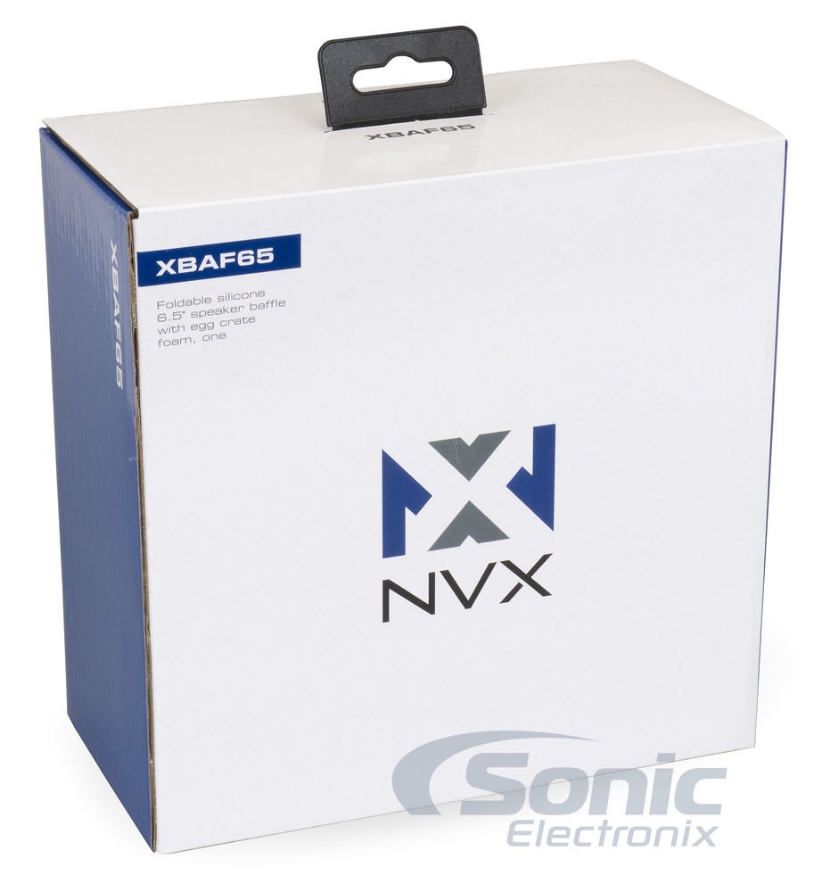 NVX XBAF65 Silicone Speaker Baffles & Sound Damping Kit