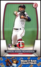 Simeon Woods Richardson 2023 Bowman #95 Minnesota Twins Rookie RC