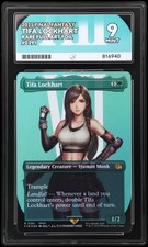 MTG Final Fantasy - Tifa Lockhart - Foil Borderless Ace Graded 9