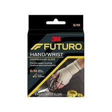 Futuro Adjustable Hand Wrist Compression Glove Mild Support Small-Medium Size