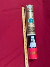 Goose Feather Badminton Shuttlecocks 12 Pk Tournament Use Green Label Aeroplane