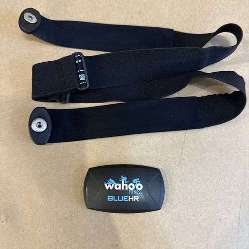 Wahoo Fitness Blue HR Chest Strap WFBTHR01 Heart Rate Monitor Run Exercise