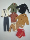 1960's Vintage 8 Piece Lot of Ken Allen Doll Clothing Jacket Shirt Pants Extras