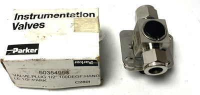 PARKER 8A-PRV6-VT-SS-LD Rotating Plug Valve New!