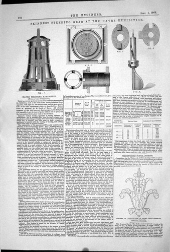 Altes 1868 Skinners Lenkgetriebe Havre Ausstellung Whitworth Zeichnung Ex viktorianisch