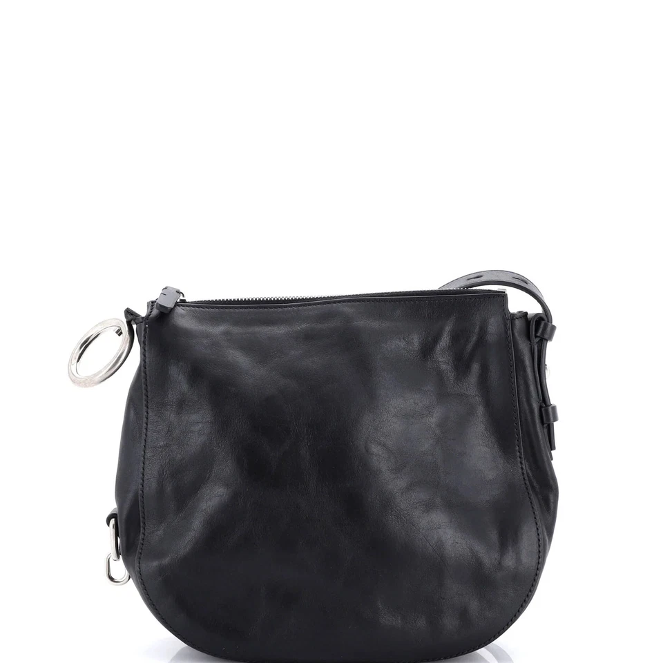 Burberry Knight Shoulder Bag Leather Small