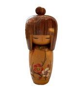 Japanische Kokeshi Puppe „Spring Dream“ 1987 | Japanese Kokeshi Doll Vintage