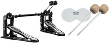 Mapex PF1000TW Falcon Double Bass Drum Pedal w/ Extra Beaters and Impact Patch