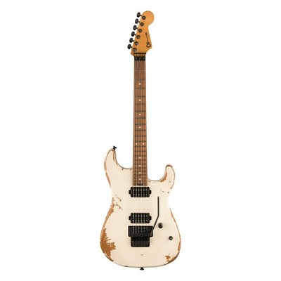 Charvel Pro-Mod San Dimas Style 1 HH FR PF Weathered White - Electric Guitar