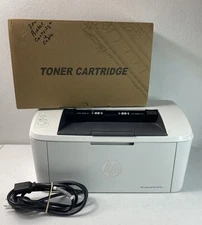 HP LaserJet Pro M15w Wireless Monochrome Laser Printer W2G51A Tested W/ Toner