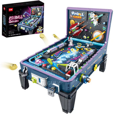 2309PCS Pinball Game Table Building Blocks DIY Toy Board Game Model Kids Gift