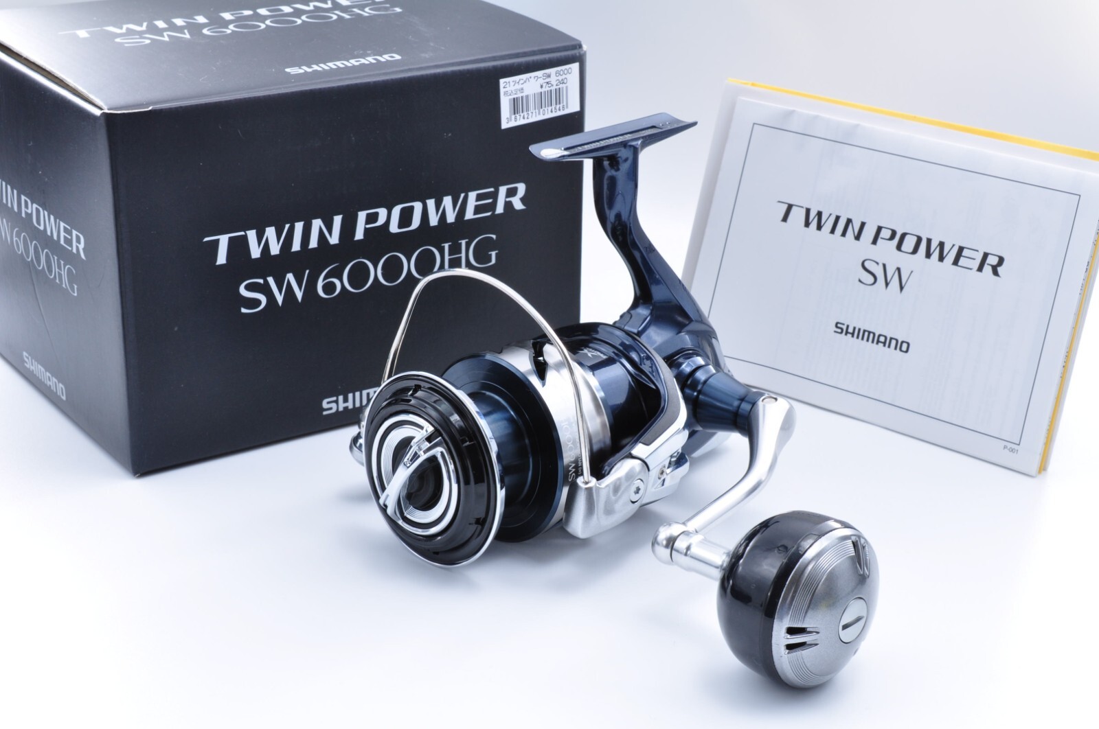 02 ツインパワー 6000 HG ジャンク品 シマノ ツインパワー6000
