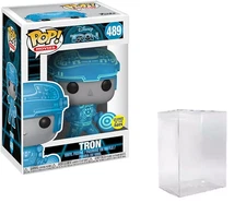 Funko Pop! Disney: Tron GITD #489 (Bundled with Box Protector)