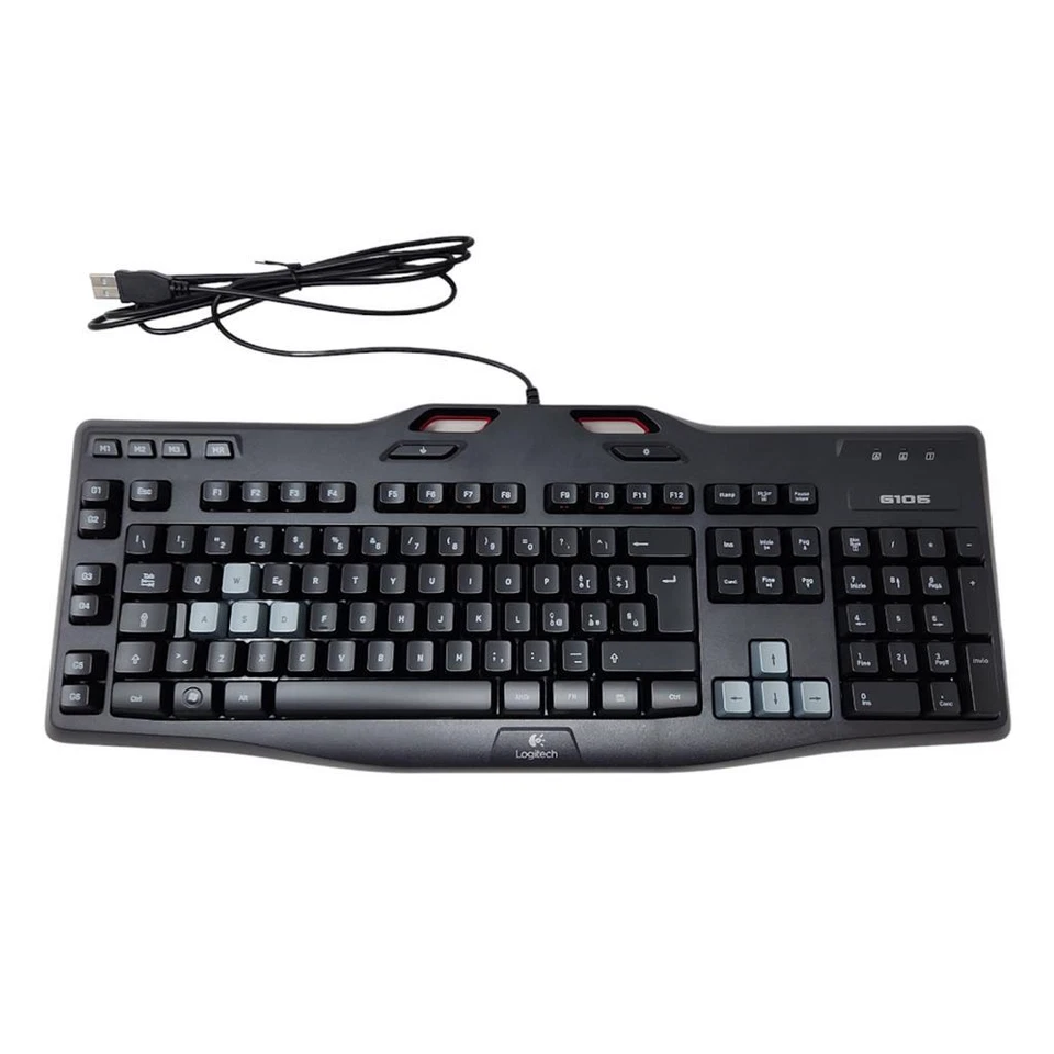 Logitech G105 Gaming keyboard USB Italian QWERTY Black 920-005050 - Image 3 of 4