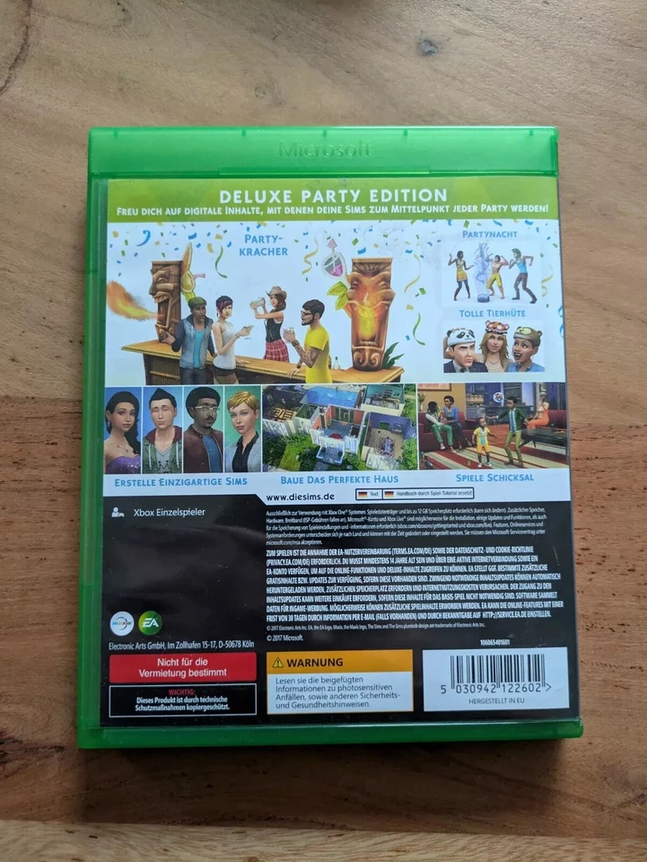 Die Sims 4-Deluxe Party Edition (Microsoft Xbox One) - Bild 3 von 4