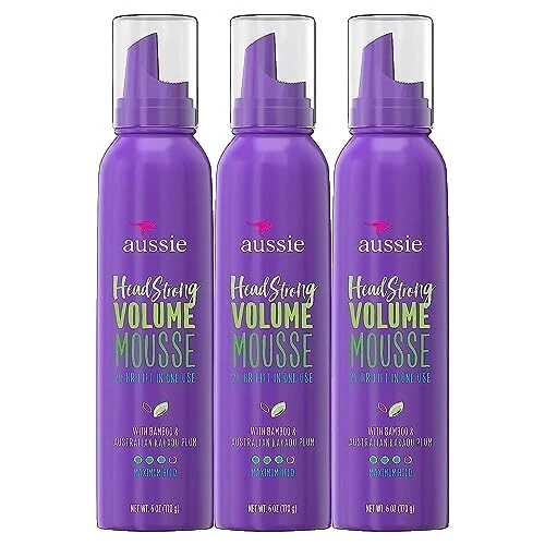 Aussie Hair Styling Mousse propulsores
