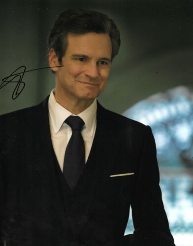 Colin Firth Signed Bridget Jones's Baby 10x8 Photo AFTAL  - Afbeelding 1 van 1