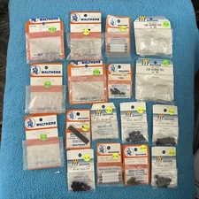 Walthers Parts And Accessories. Set Of 17 Pkgs. Various Assortment 