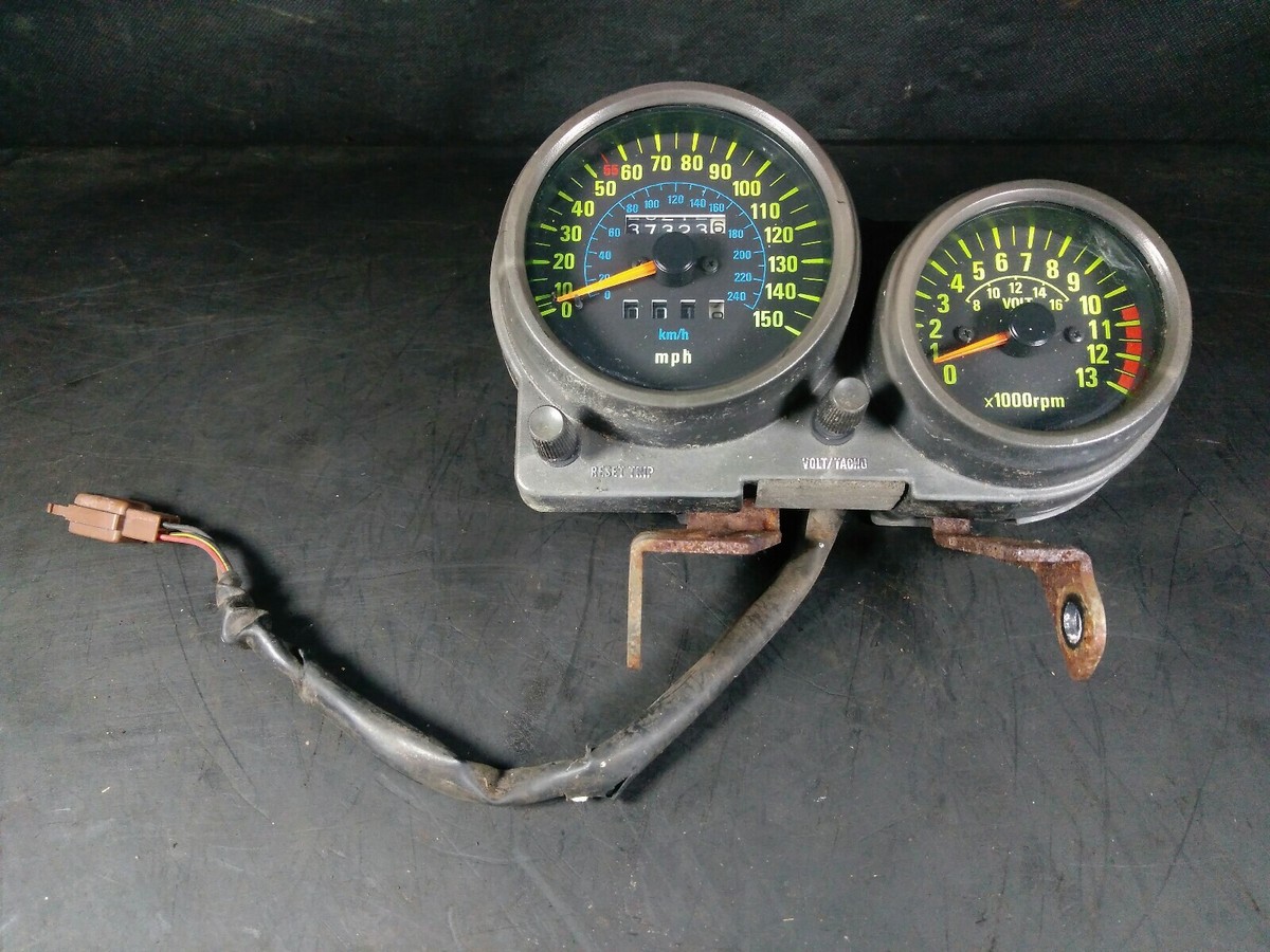 1984 Kawasaki GPZ550 GPZ ZX 550 Gauges Speedometer tach instrument