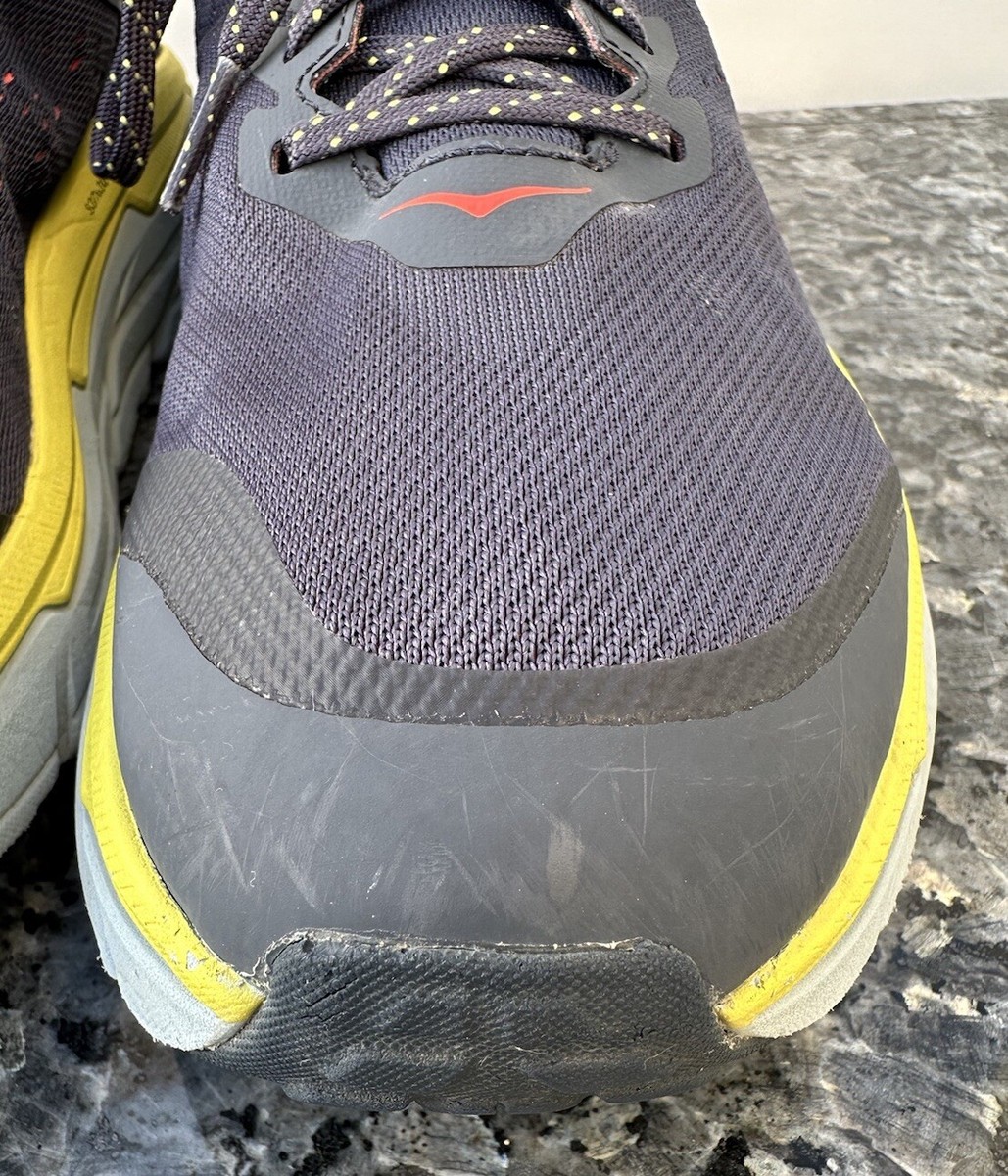HOKA One One Challenger ATR 6 Running Shoes Blue Yellow  display picture 3