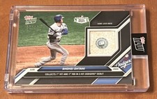 2024 TOPPS NOW #1B SHOHEI OHTANI - BASE RELIC # 2/99 - DODGERS DEBUT