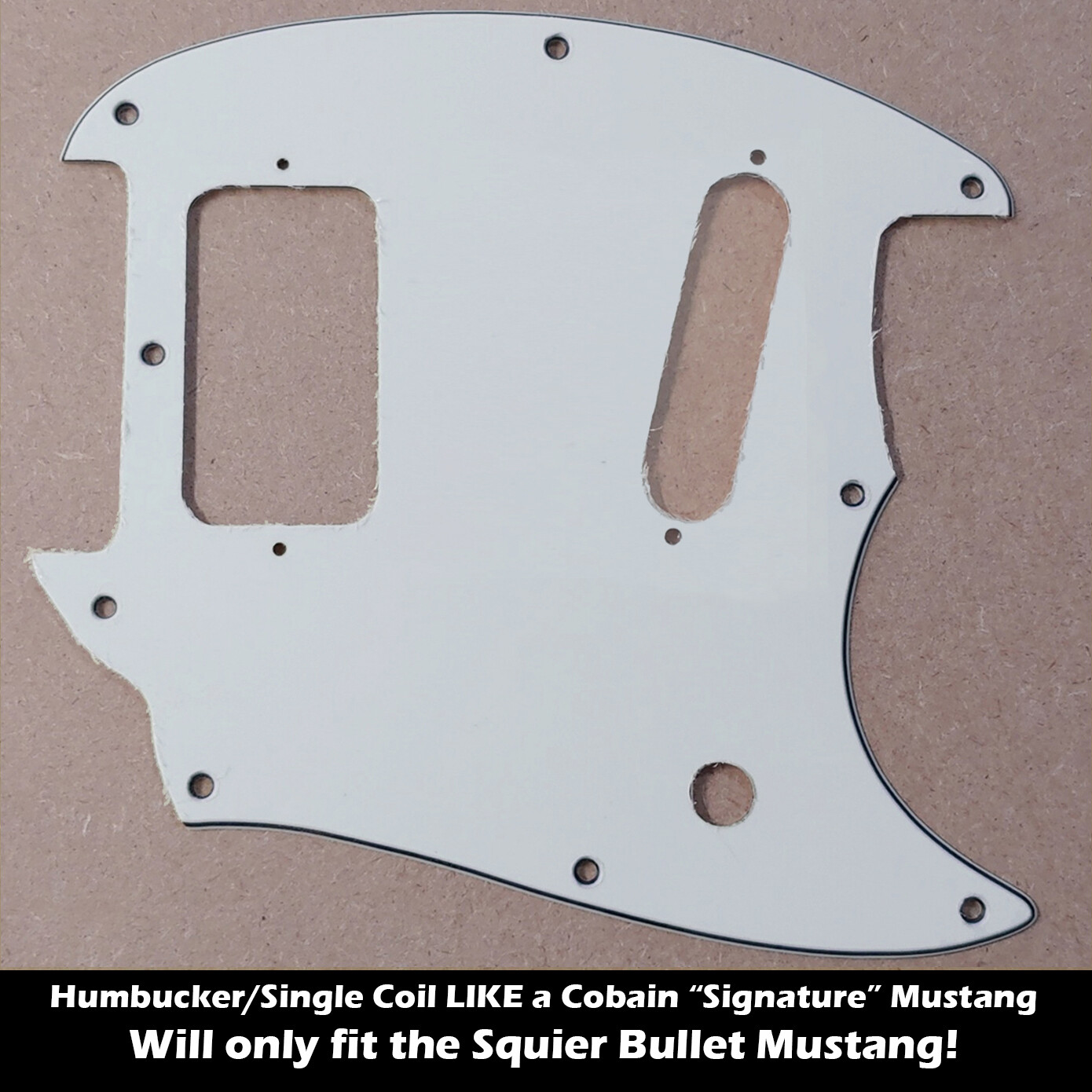 ENDS 1/31 SQUIER BULLET MUSTANG Pickguards, Kurt Cobain, Fender, Jag