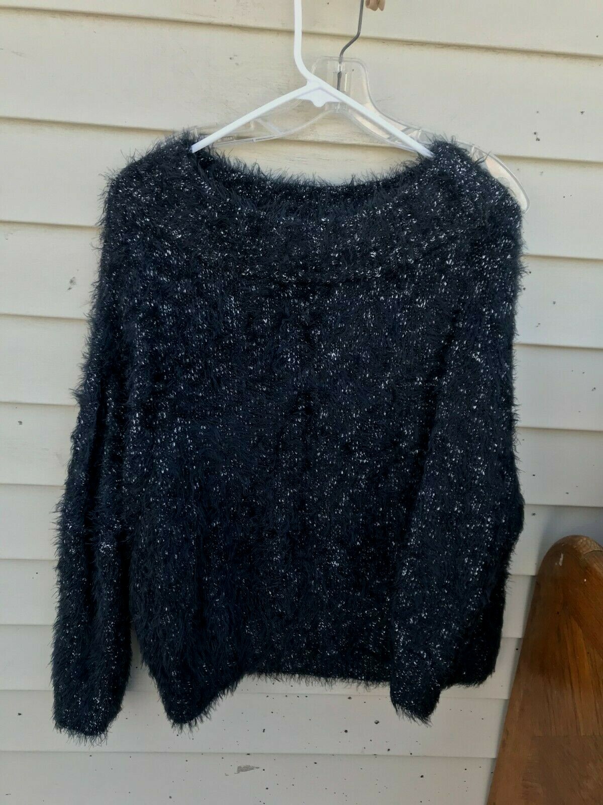 Fuzzy Pullover Sweater 