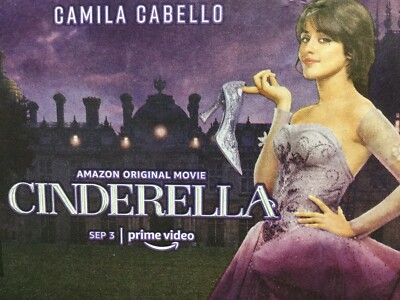 Camila Cabello Amazon Prime Box Cinderella Purple Edition A3 Medium Size  5x9x6”