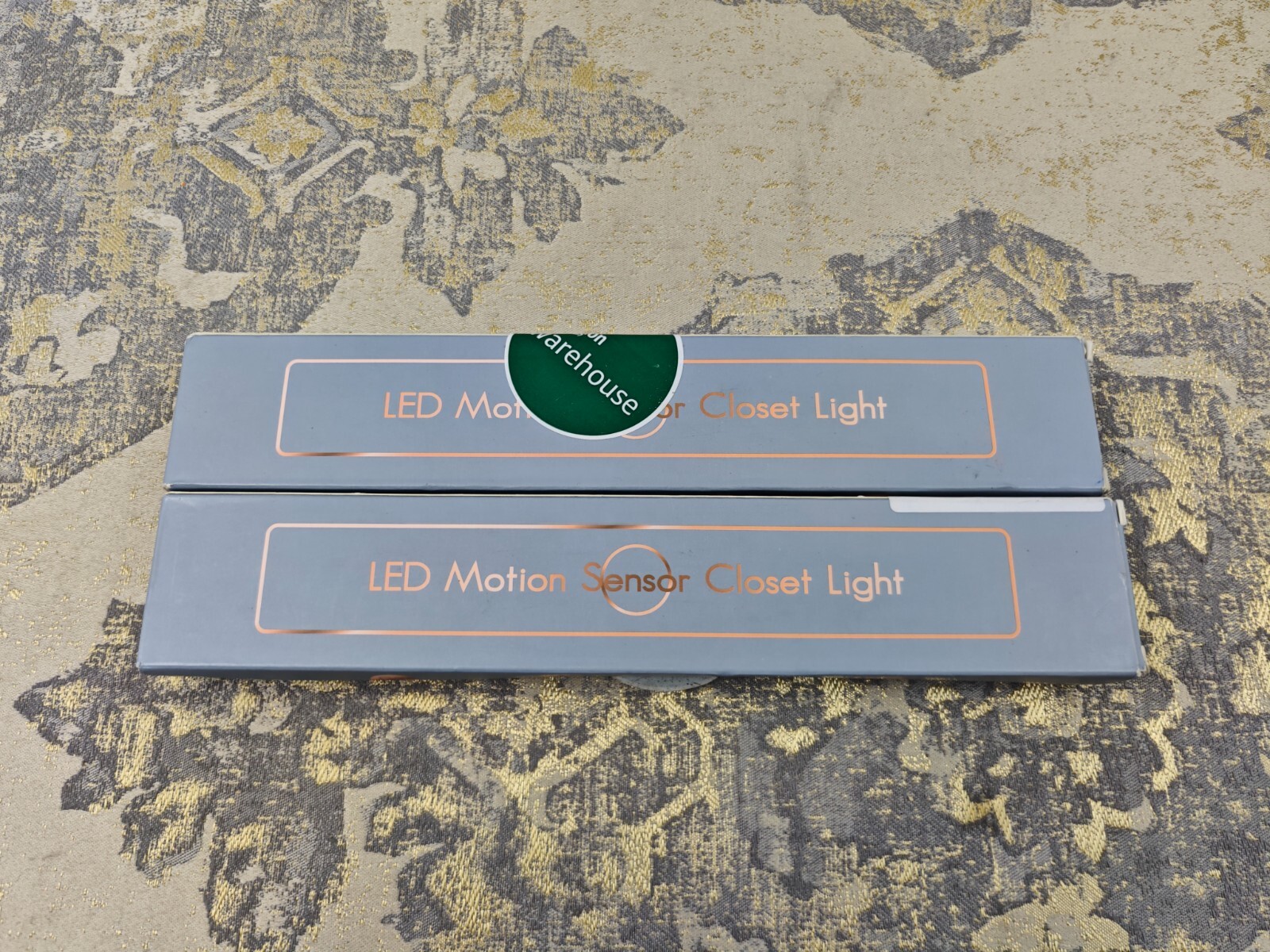 x2 DFGOTOP Wireless Under Motion Sensor Cabinet Night Light
