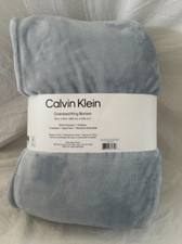 Calvin Klein Oversized Solid Blue Ultra Soft ...