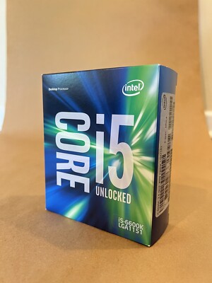 Buy Intel Core i5 6600K GHz Quad-Core (BX80662I56600K