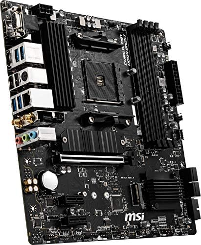 MSI B550M PRO-VDH WIFI MicroATX motherboard with AMD B550 chipset