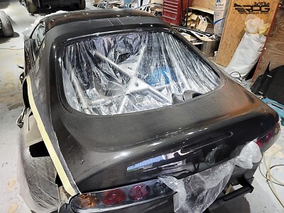 RPG Vacuum Carbon TailGate Hatch Trunk Lid for 93-98 Toyota Supra