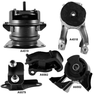 5PCS Engine & Transmission Mounts Set For Honda Odyssey 04-99 3.5L Automatic