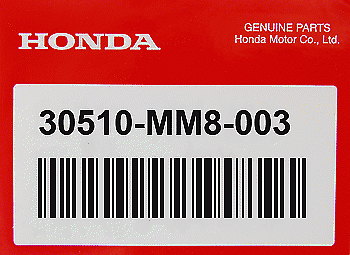 Genuine HONDA IGNITION COIL 30510-MM8-003 CB CBR GL ST VT VF VFR Fits many model - Picture 1 of 2