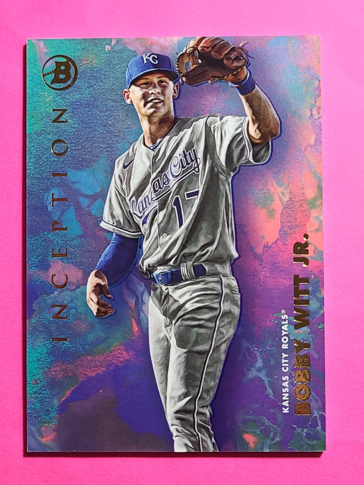 BOBBY WITT JR RC 2021 Bowman Inception #27 Prospect Kansas City Royals🍀🍀