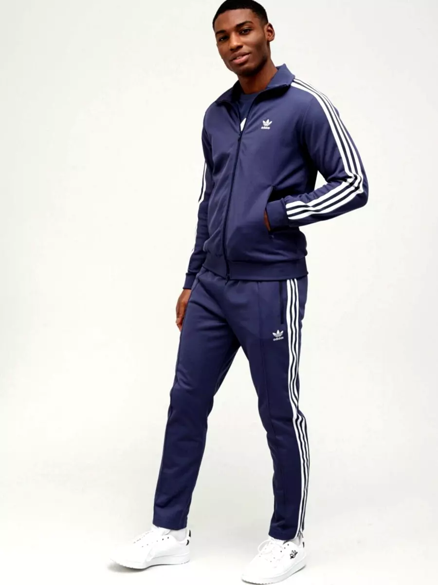 XL adidas Originals MEN'S BECKENBAUER TRACKSUIT JACKET & PANTS LAST1