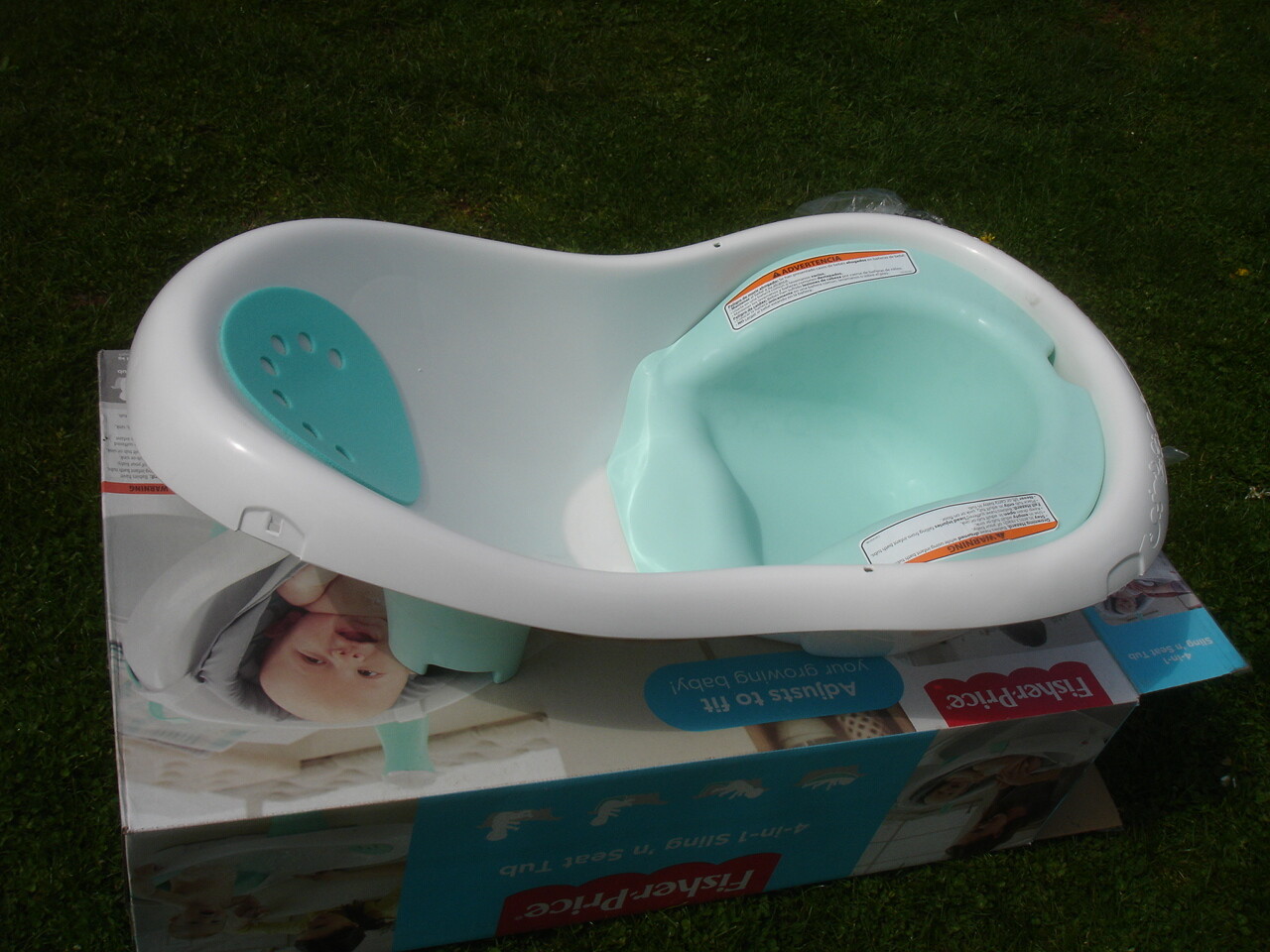 fisher price soothing river tub