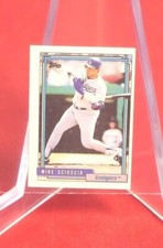  Mike Scioscia Micro Mini Topps 1992 Baseball Card #265
