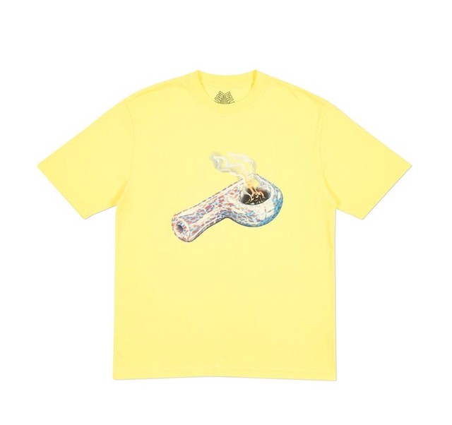 Palace Skateboards Machine T Shirt Yellow Medium eBay