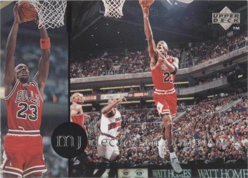 1995 Michael Jordan Upper Deck Rare Air Jumbo Limited Edition